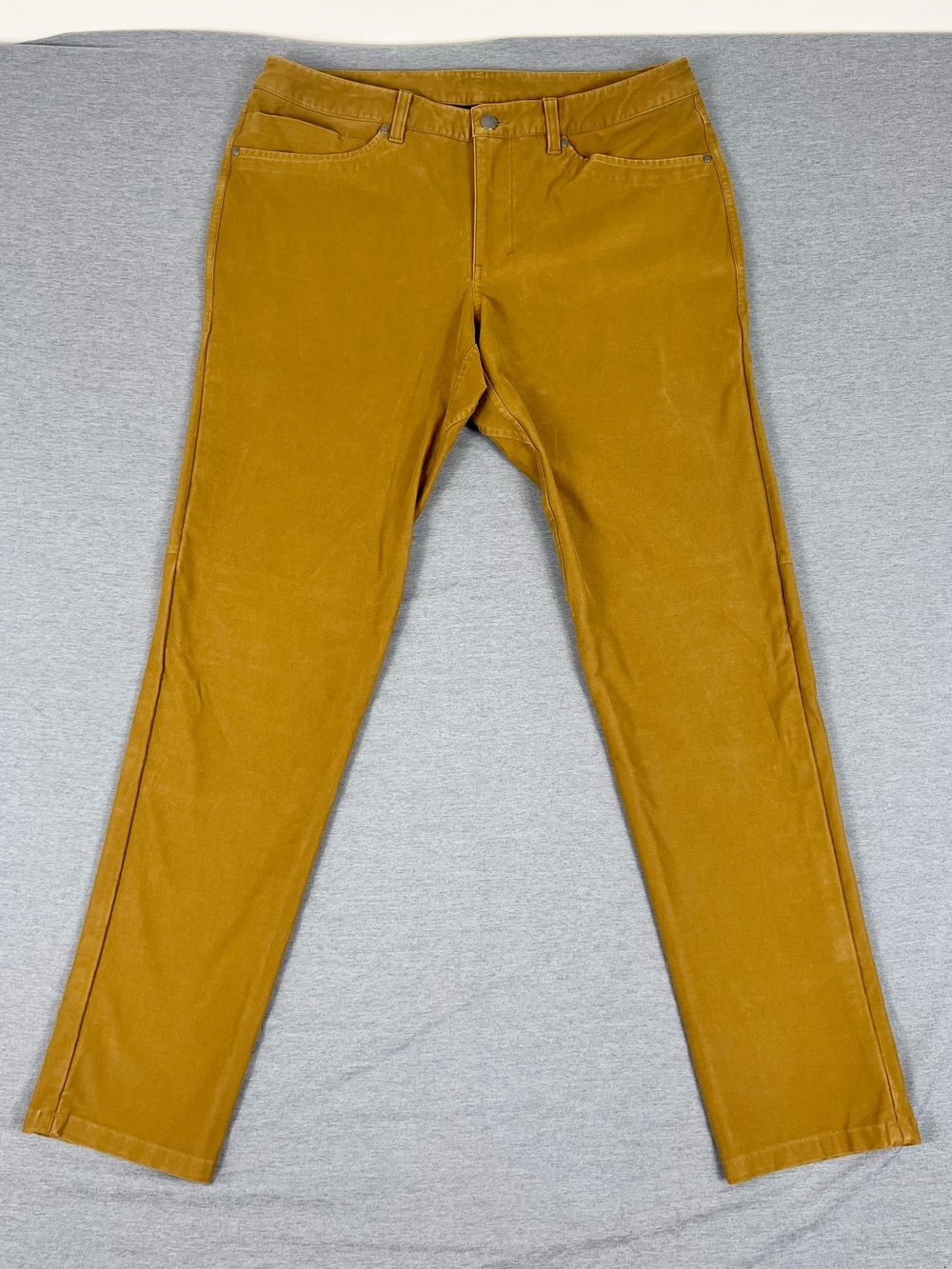 Lululemon ABC Slim Fit Mustard Yellow Pants